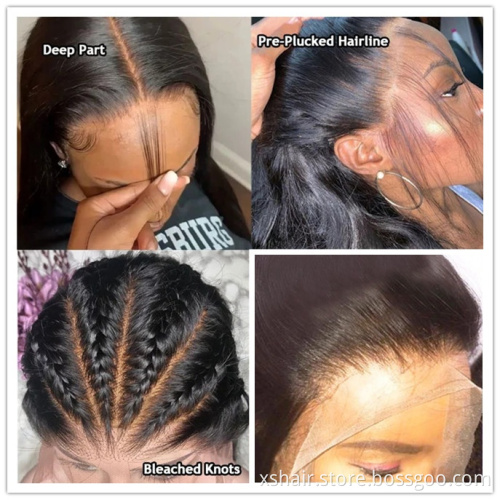 Wholesale Brazilian Virgin Wave Swiss Lace Front Wigs 613 Blonde 180 Density 100% Human Hair Wigs for Black Women